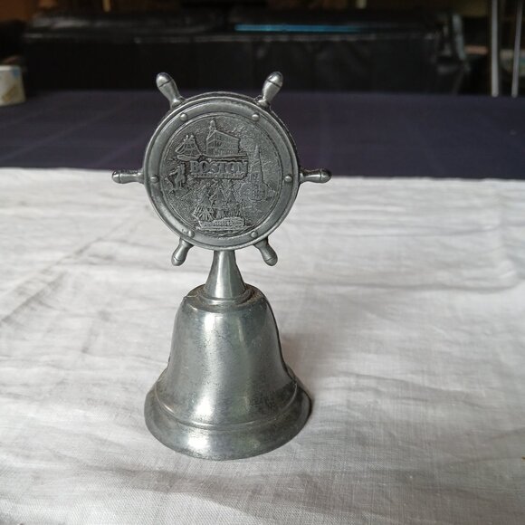 Pewter Dinner Bell - Picture 6 of 6